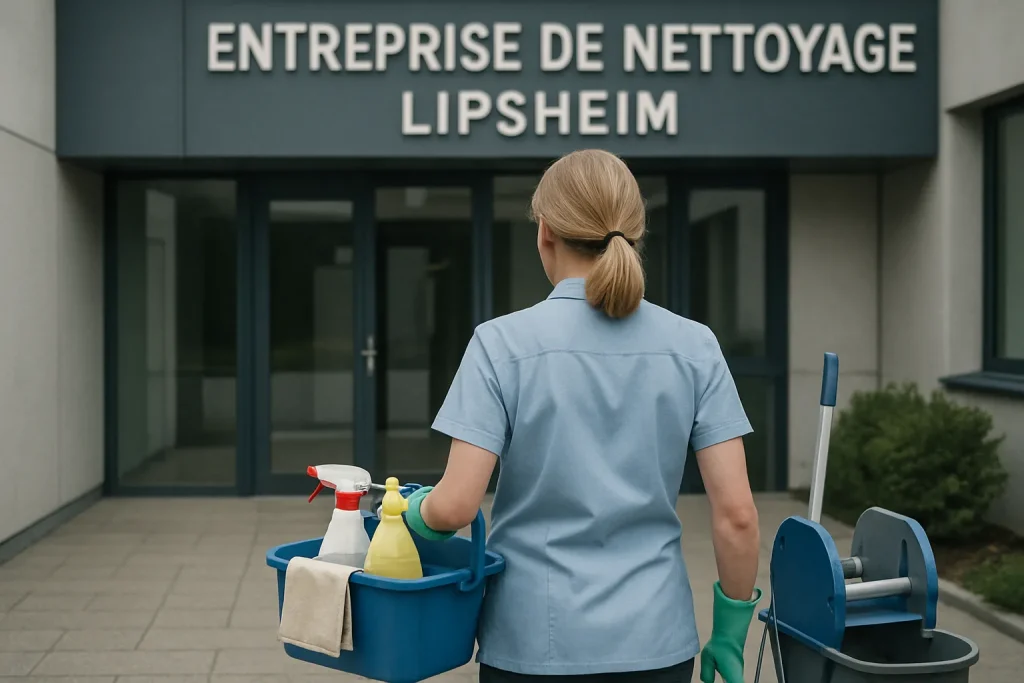 Équipe de nettoyage à Lipsheim en train de nettoyer un appartement avec des équipements modernes.