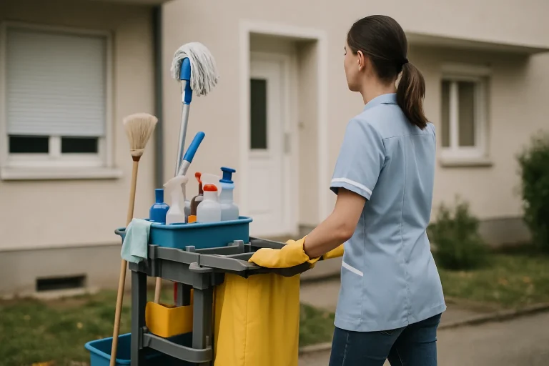 Transformation d'un appartement à Gerstheim, avant et après nettoyage professionnel.