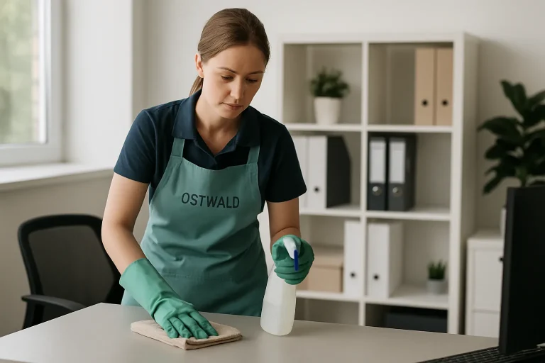 Professionnels du nettoyage à Ostwald désinfectant un appartement après un sinistre
